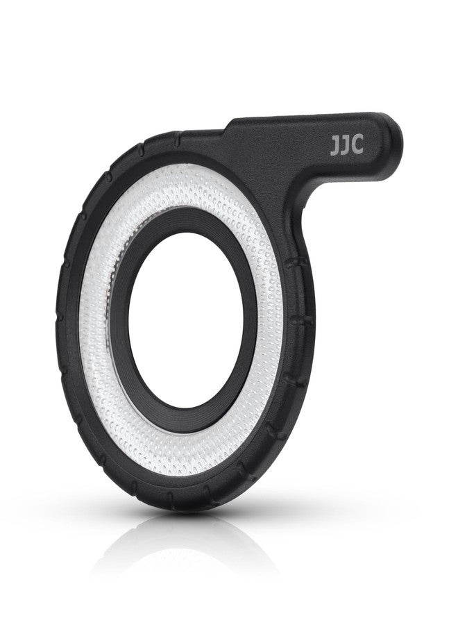 JJC LED Light Guide Ring for Olympus Tough TG-7 TG7 TG-6 TG6 TG-5 TG5 TG-4 TG4 TG-3 TG3 TG-2 TG2 Digital Cameras, Macro Ring Light Flash Replaces Olympus LG-1 for Close Up Macro Photography - Image 1